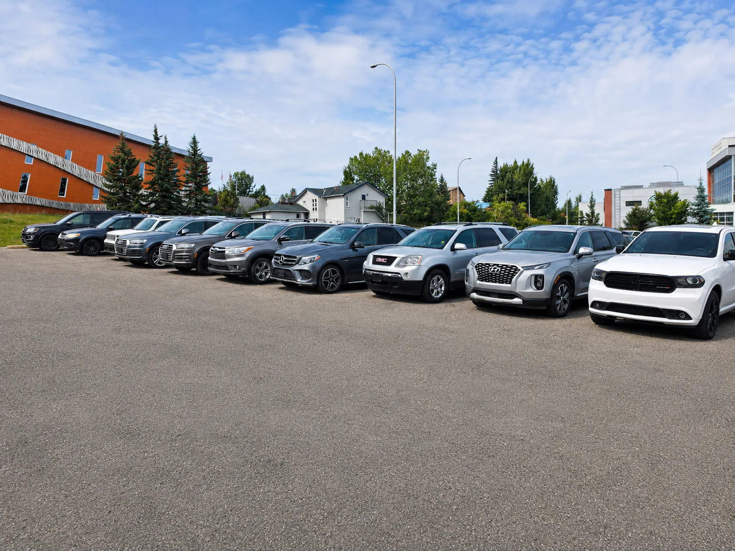Vehicles on the lot at 8844 Auto Sales