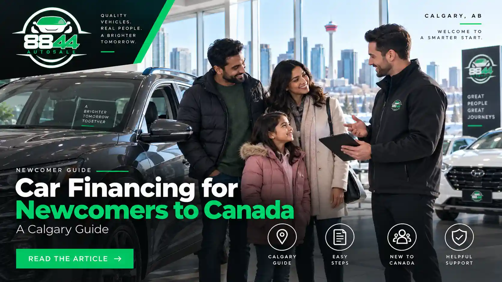 Car Financing for Newcomers to Canada: A Calgary Guide